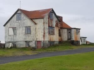 Abandoned farmhouse Iceland