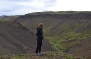 Above Reykjadalur Above Reykjadalur