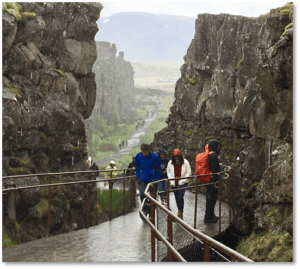 Almannagjá Canyon