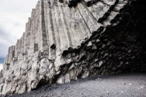 Basalt colums at Reynisfjara Basalt colums at Reynisfjara