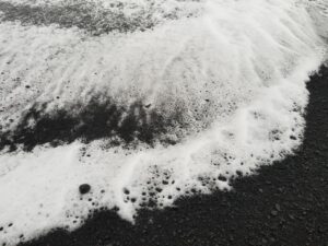 Black beaches