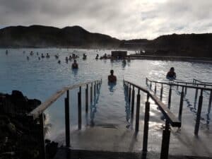 Blue Lagoon in October Blue Lagoon in October