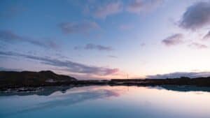 Blue Lagoon sunset Blue Lagoon sunset