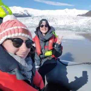 Boat tour on Fjallsárlón Boat tour on Fjallsárlón