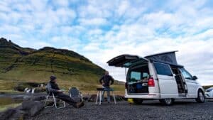Breakfast by Kirkjufell Breakfast by Kirkjufell