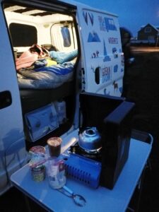 Camper Van Evening Camper Van Evening