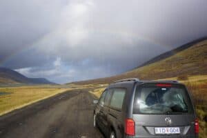Camper trip on the Ring road Camper trip on the Ring road