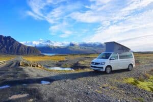 Camping in the wild in Iceland Camping in the wild in Iceland