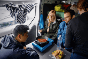 Cooking Icelandic hot dogs Cooking Icelandic hot dogs