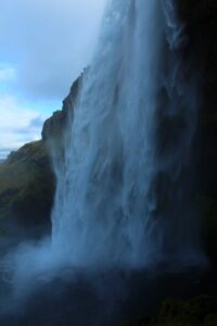 Crowded Seljalandsfoss Crowded Seljalandsfoss