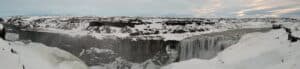 Dettifoss in winter Dettifoss in winter