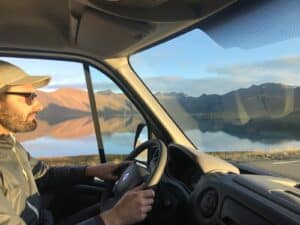 Driving in Snæfellsnes Driving in Snæfellsnes
