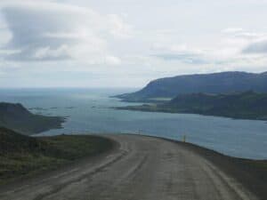 Driving in the Westfjords Driving in the Westfjords