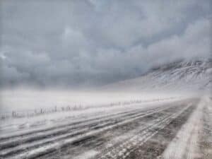 Driving to Akureyri during winter Driving to Akureyri during winter