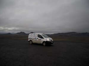 Driving to Húsavík Driving to Húsavík