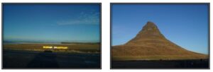 Driving to Kirkjufell Driving to Kirkjufell