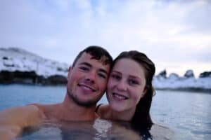 Enjoying Mývatn nature baths Enjoying Mývatn nature baths