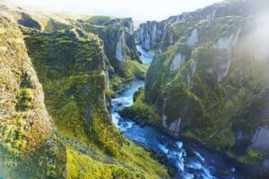 Fjaðrárgljúfur Fjaðrárgljúfur