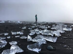 Foggy Diamond beach
