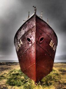Garðar BA 64 - Stranded ship in the Westfjords Garðar BA 64 - Stranded ship in the Westfjords