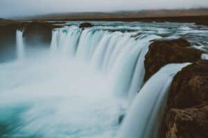 Goðafoss in the fall Goðafoss in the fall