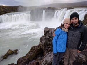 Goðafoss late December Goðafoss late December