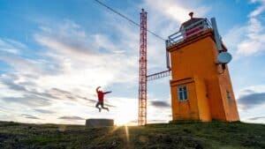 Grindavik Lighthouse - Hópsnes Grindavik Lighthouse - Hópsnes