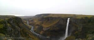 Háifoss in October Háifoss in October