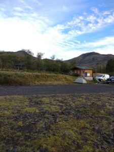 Haukafell campground