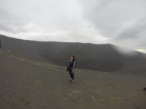 Hiking in Viti Crater Hiking in Viti Crater