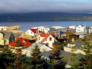 Holmavik village