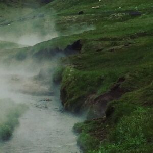 Hot river Iceland Hot river Iceland