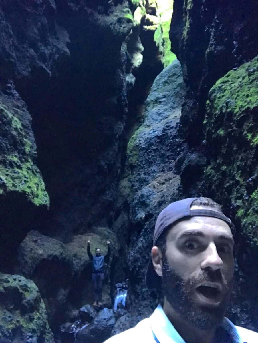 Inside Raudfeldsgjá Inside Raudfeldsgjá