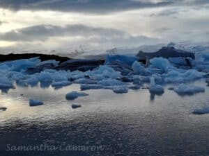 Jökulsárlón in October Jökulsárlón in October