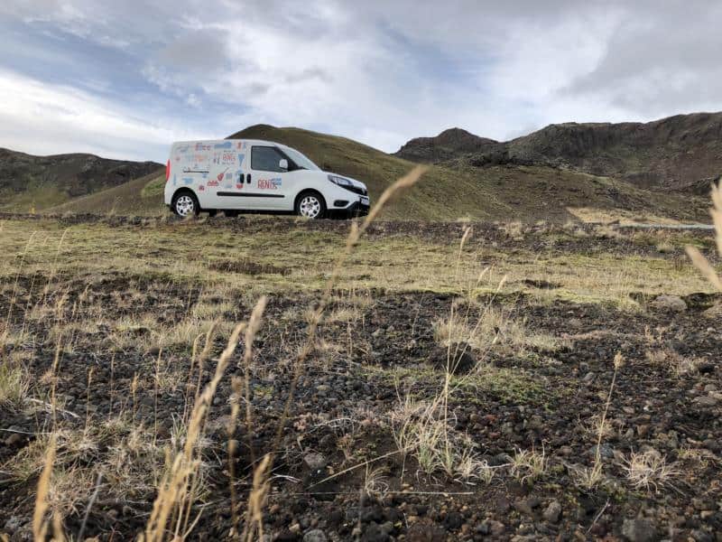 newrent.vinnugrunnur.is camper van iceland road trip