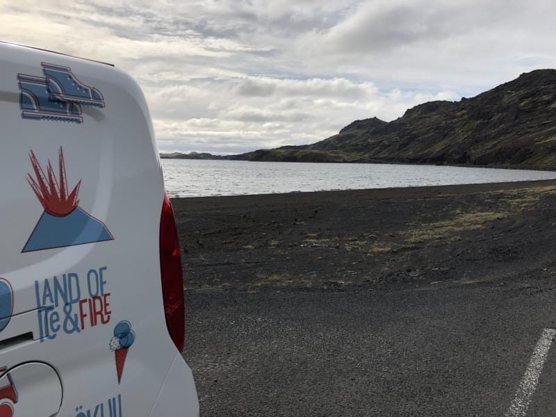 newrent.vinnugrunnur.is camper van, kerið crater, black sand beach