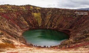 Kerið Crater Lake Kerið Crater Lake