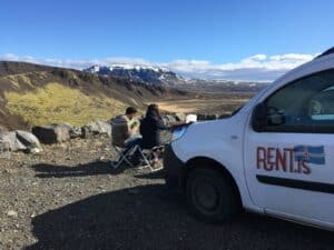 Lunch by Kleifarvatn