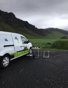 Lunch by Seljalandsfoss Lunch by Seljalandsfoss