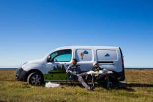 Lunchbreak at Snæfellsnes Peninsula Lunchbreak at Snæfellsnes Peninsula