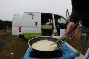 Making pancakes on the Ring road Making pancakes on the Ring road