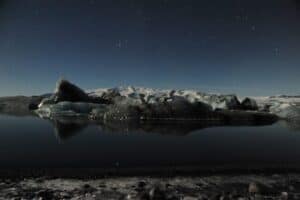 Night by Jökulsárlón Night by Jökulsárlón