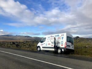 On the road in Snæfellsnes On the road in Snæfellsnes
