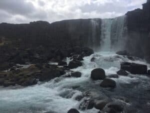 Öxarárfoss Öxarárfoss waterfall