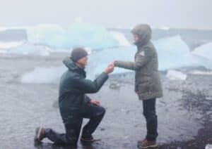 Proposing in Iceland Proposing in Iceland