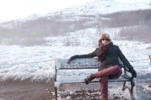 Resting by Geysir