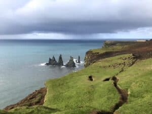 Reynisdrangar rock formations Reynisdrangar rock formations
