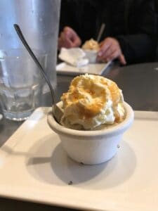 Rye bread ice cream