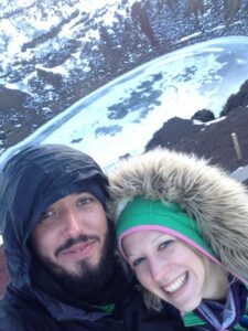 Selfie by Kerið Crater Selfie by Kerið Crater