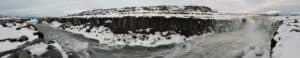 Selfoss in winter Selfoss in winter